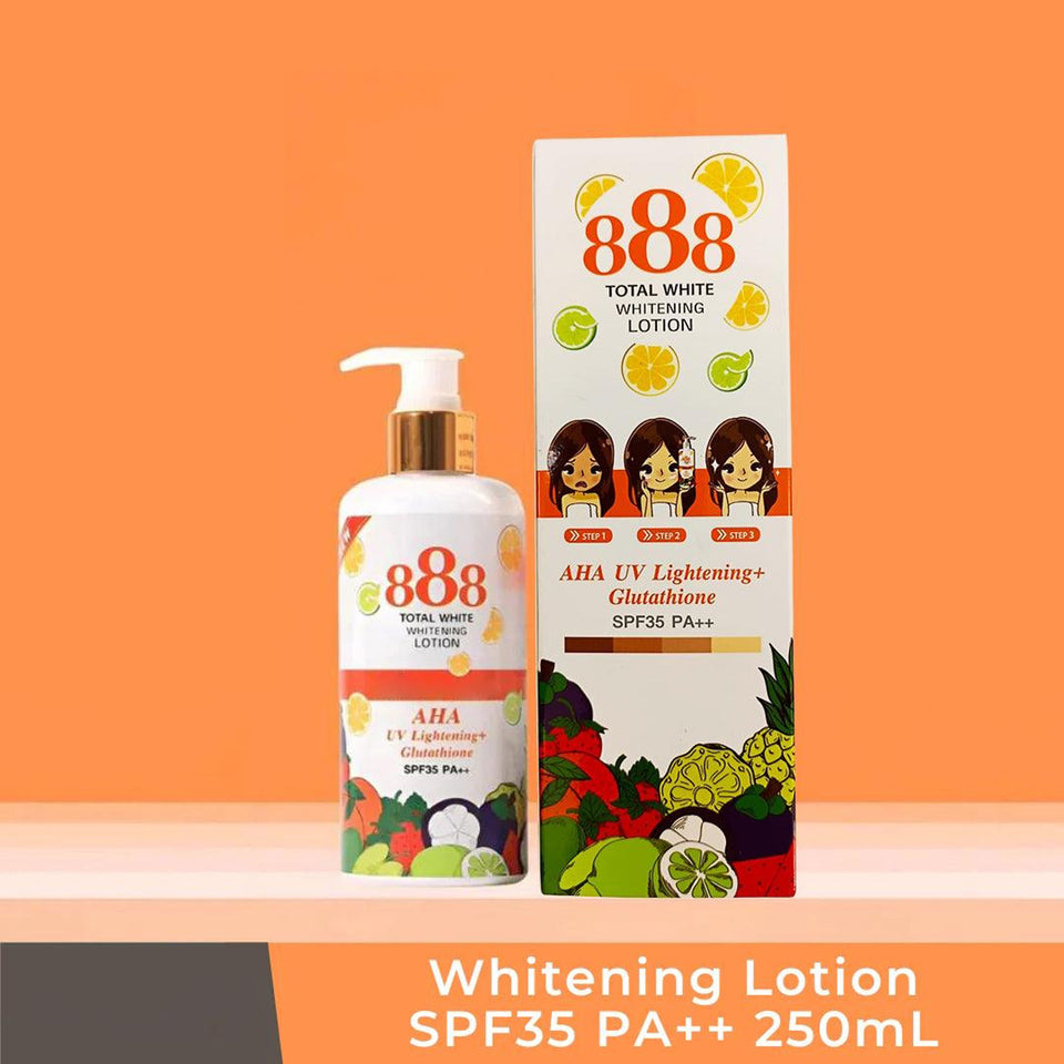 888 Total White Whitening Lotion